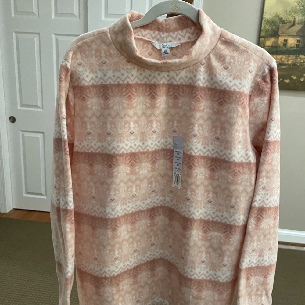 Soft fleece sweatshirt